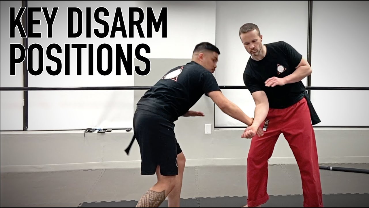 The TWO Positions You Need to Disarm | Filipino Martial Arts