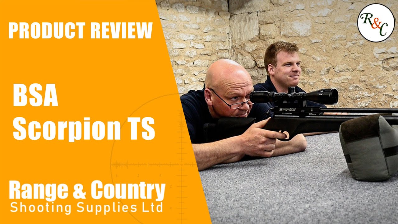 BSA Scorpion TS PCP Air Rifle Review - Range and Country