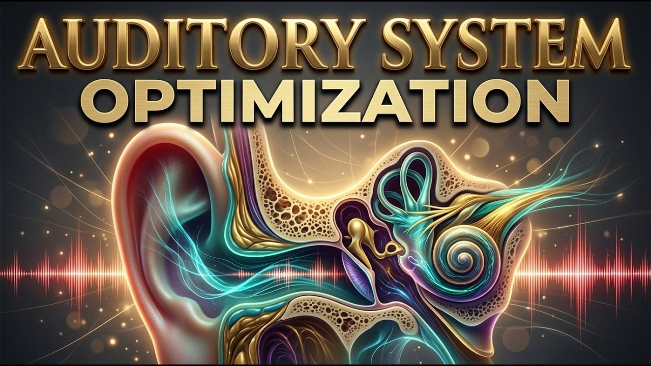 👂 Auditory Neuroplasticity | Central Hearing Support (Morphic Energy Programmed field)