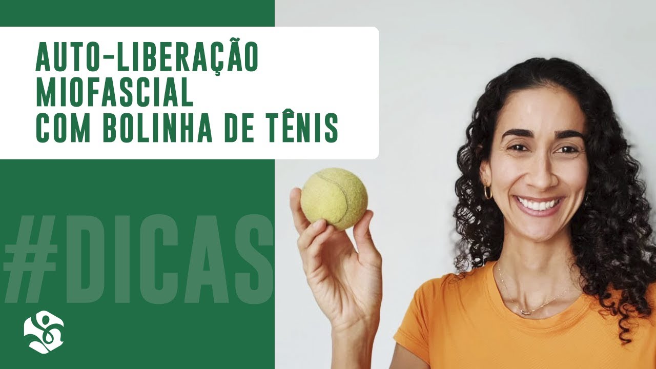 Auto-liberação miofascial com bola de tênis