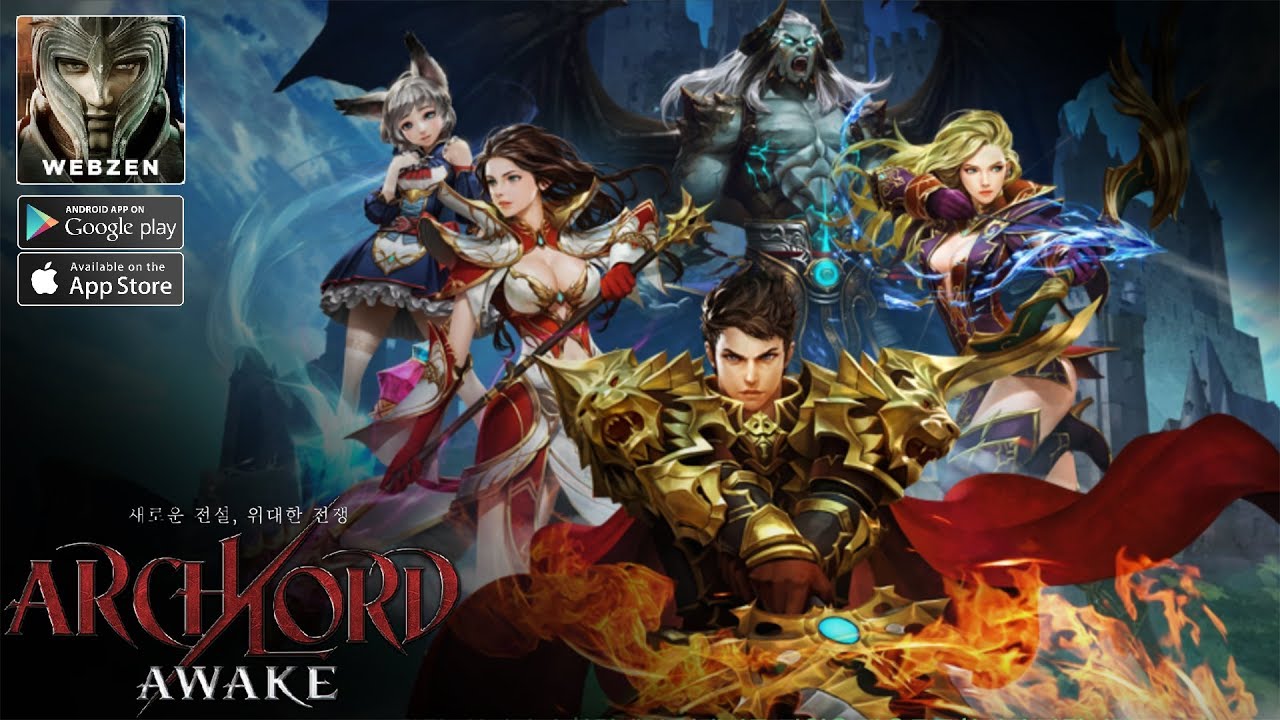 Archlord Awake Gameplay Android - iOS