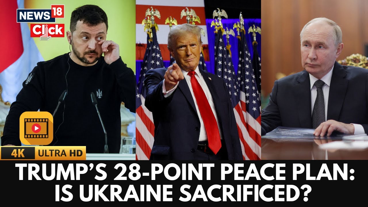 Ukraine To Give Up Territory In Trump's 28-Point Peace Plan | Putin | Zelenskyy | Russia | 4K