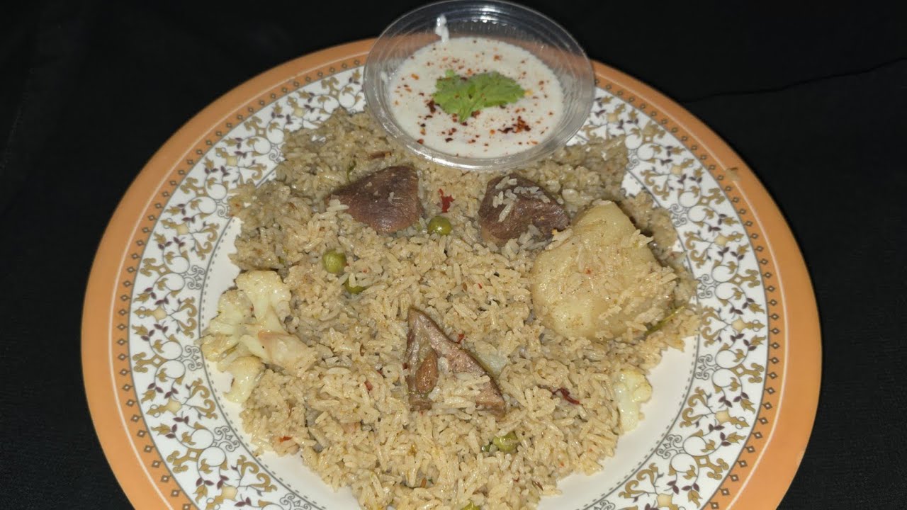 Mutton and vegetables pulao |Nidaskitchen07 |