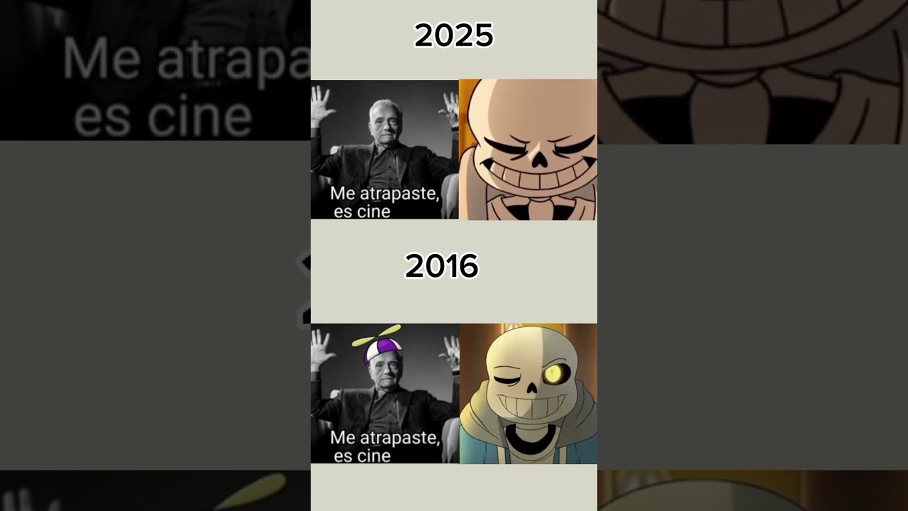 me atrapaste esto es cine #undertale #sans #frisk #chara #strongerthanyou #cine #badtime #remeke