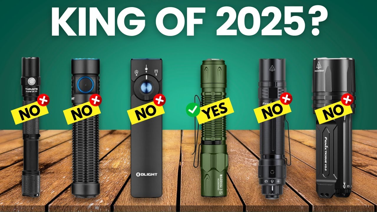 7 лучших тактических фонарей 2025 года