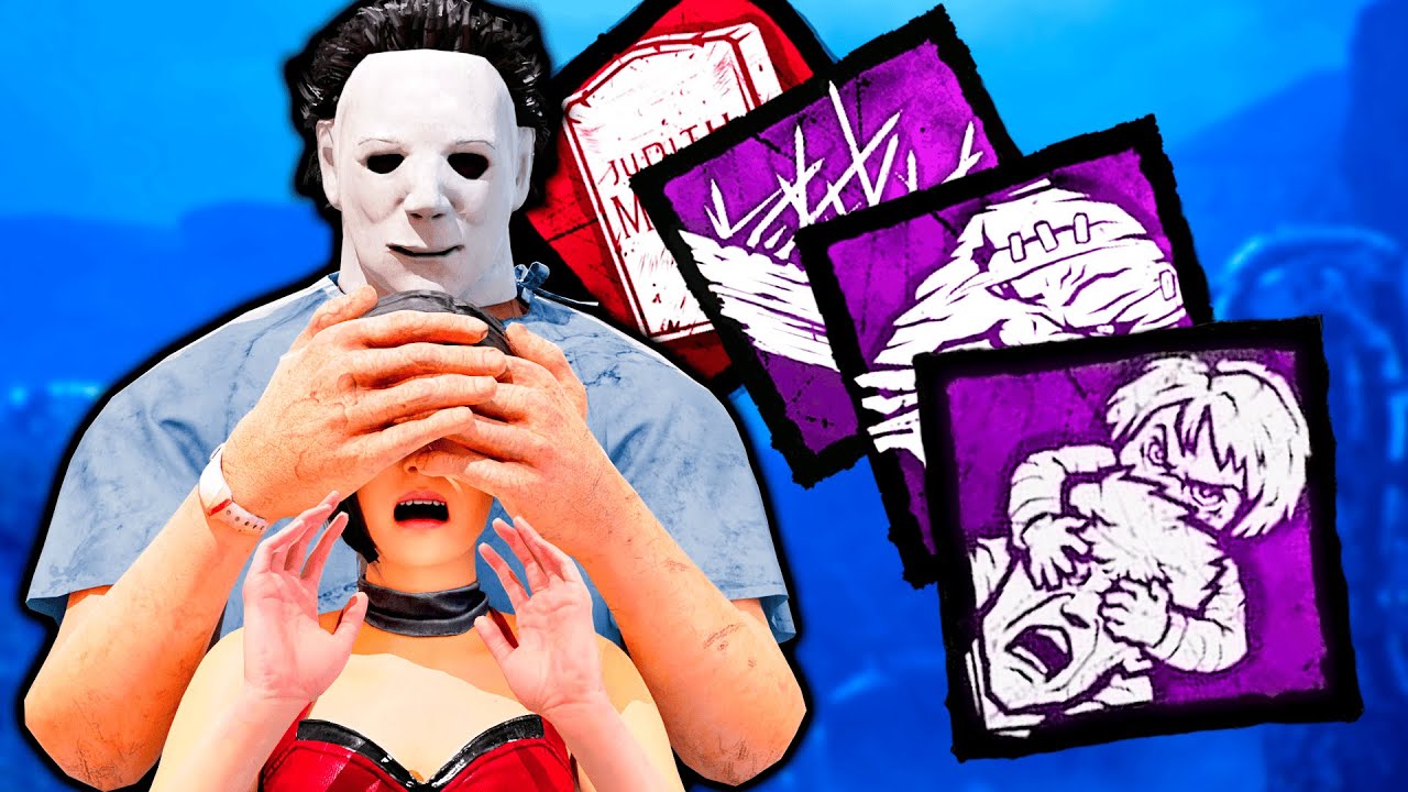 ¡Usamos DOS PUEDEN JUGAR con MYERS y da MUCHO MIEDO! 😆 - Dead by Daylight