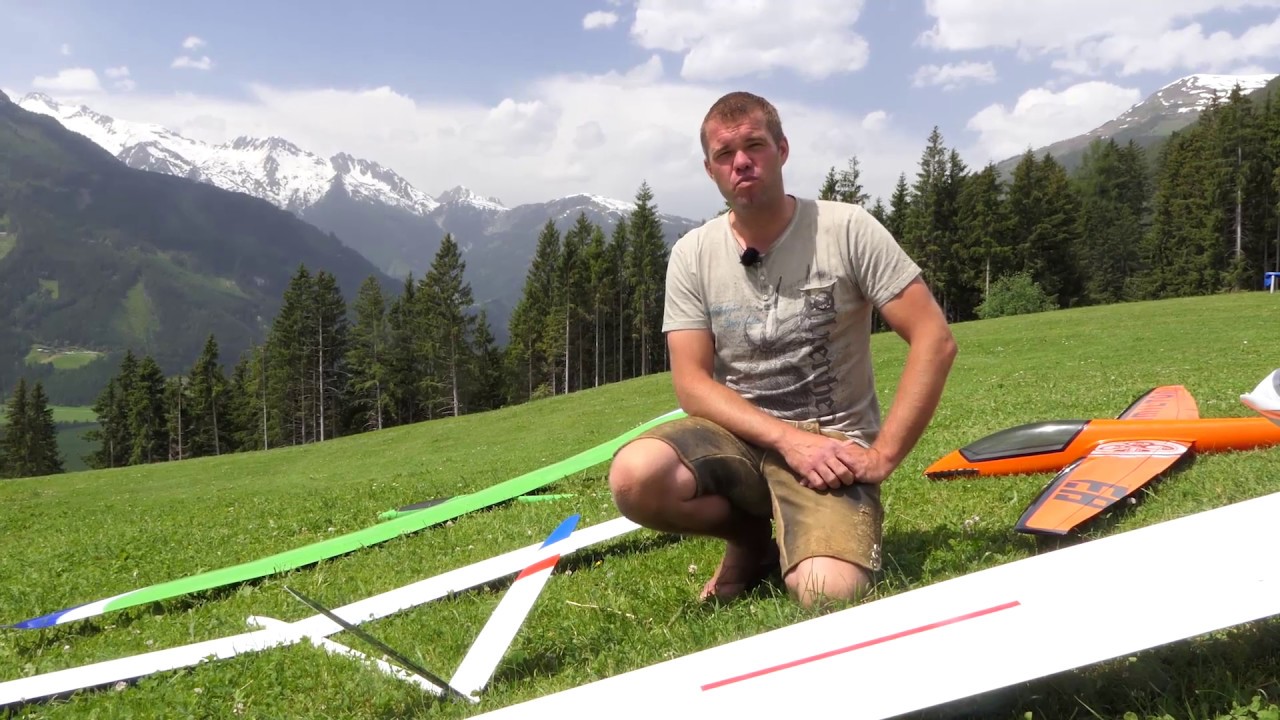 Modellfliegen im Wanderhotel Gassner