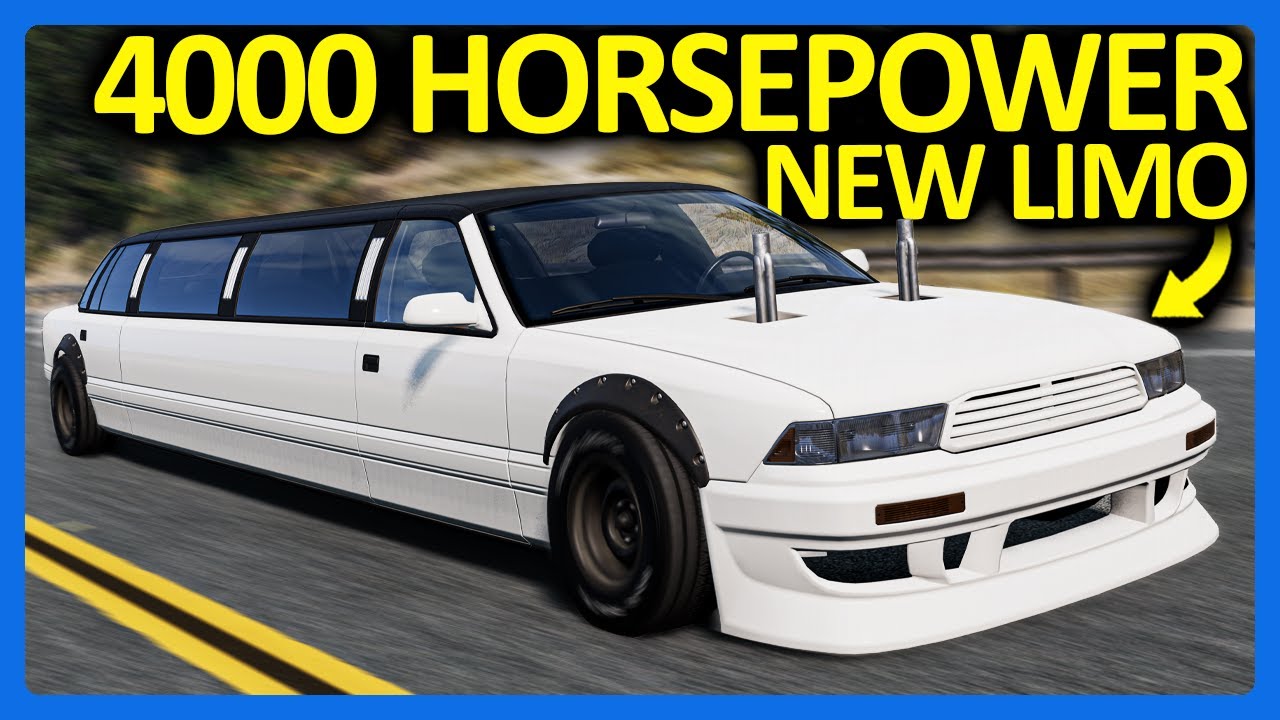I Built a 4,000 Horsepower LIMO in BeamNG (BeamNG Update 0.37)
