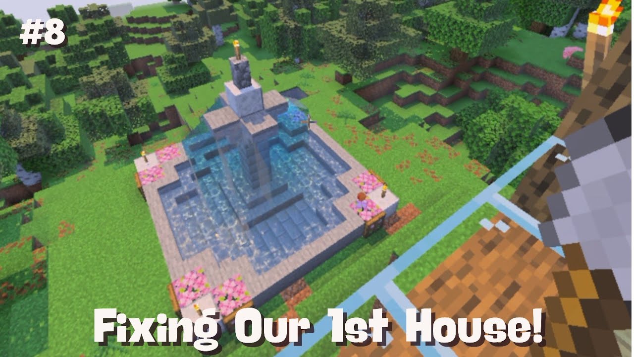 Minecraft ASMR ⛏️Working on the House/Hut 😴 Soft Spoken, Ambient Sounds/Music