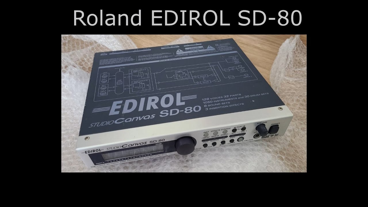 [Touhou?]About EDIROL SD-80(+Some demo songs and Factory demos)