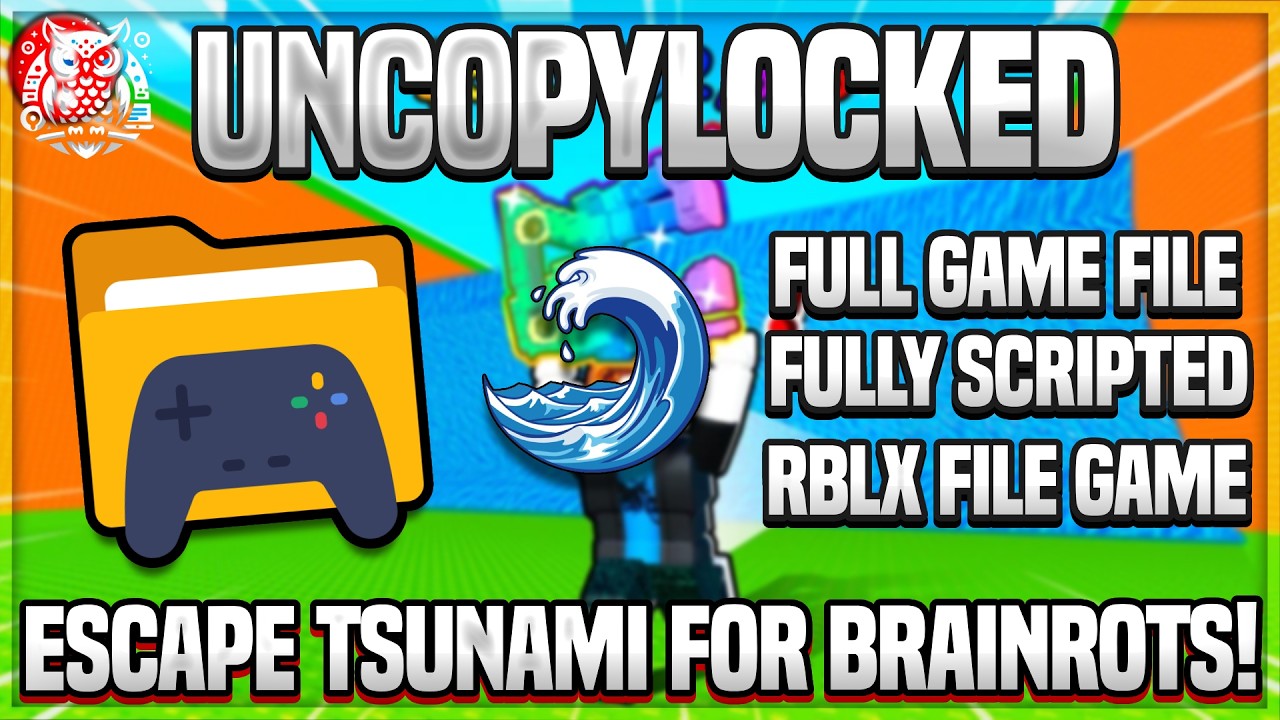 (NEW ADMIN PANEL) 🌊 ESCAPE TSUNAMI FOR BRAINROTS &ndash; UNCOPYLOCKED GAME FILE (2026) 🌊