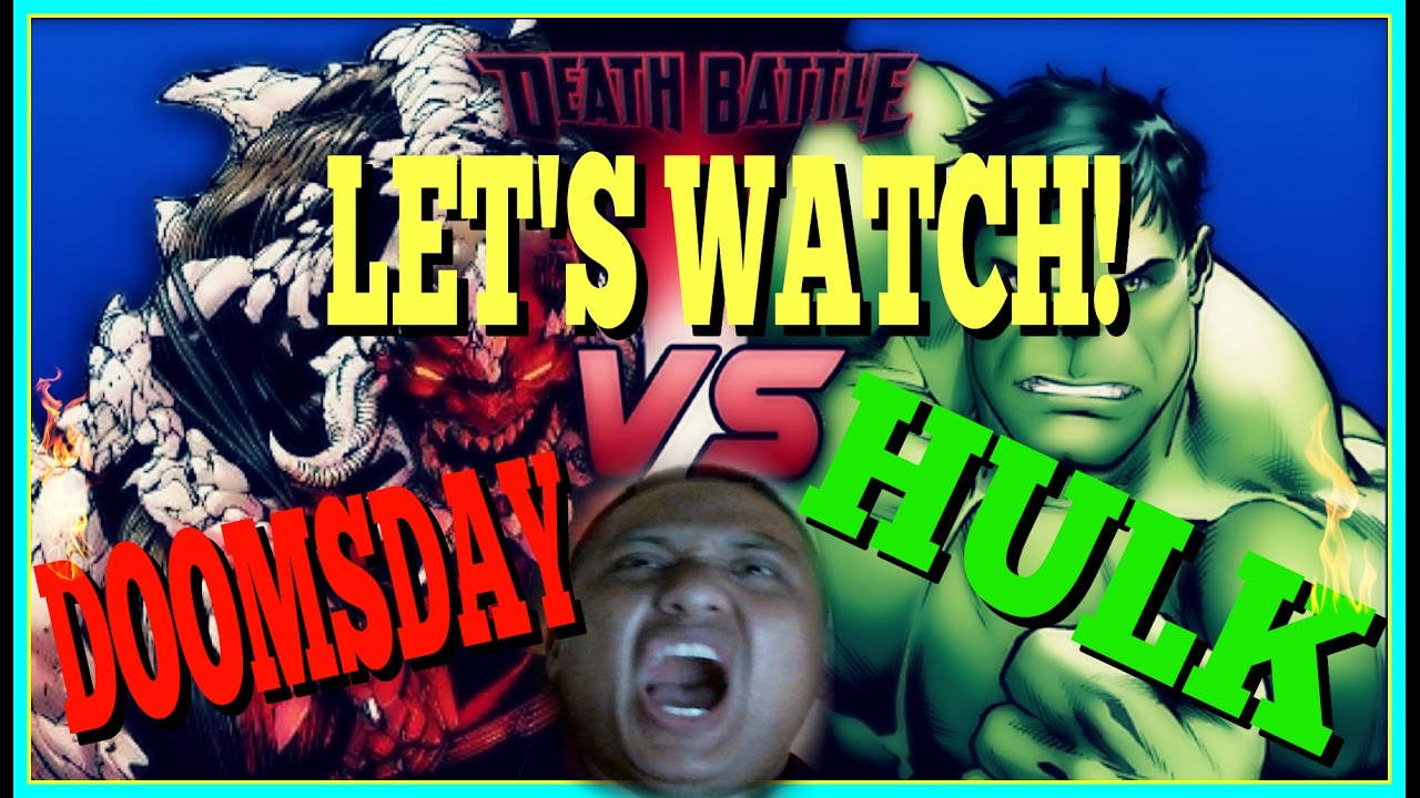 HULK VS DOOMSDAY | DEATH BATTLE! (MARVEL VS DC) Reaction