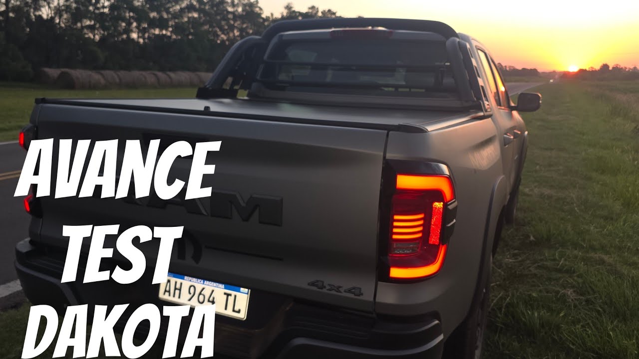 GRABAMOS UN TEST DOBLE DE RAM DAKOTA: LARAMIE Y WARLOCK. EL 14/3/26 TEST COMPLETO. DE AUTO AL DÍA .