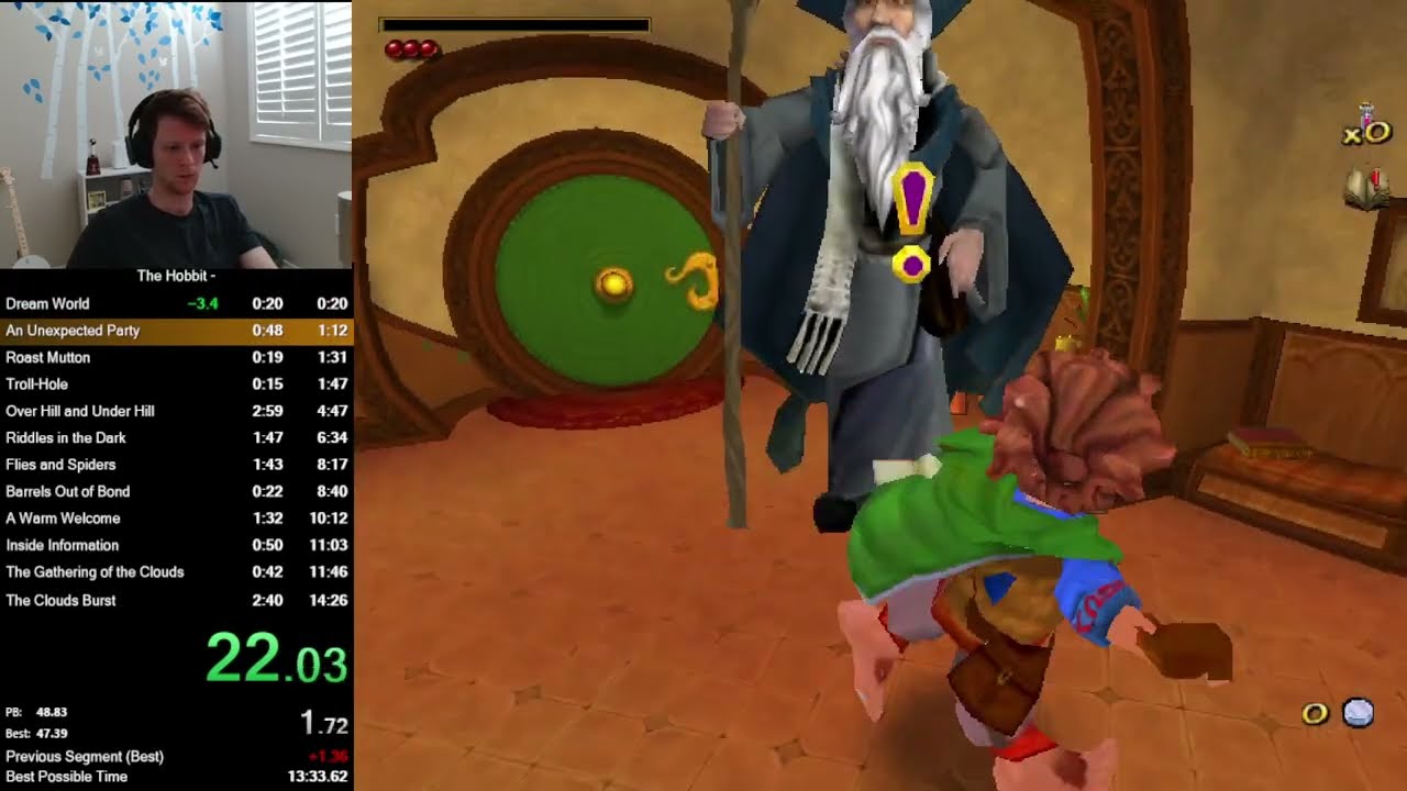 The Hobbit Speedrun in 14:17 - Any% NMG (PC)