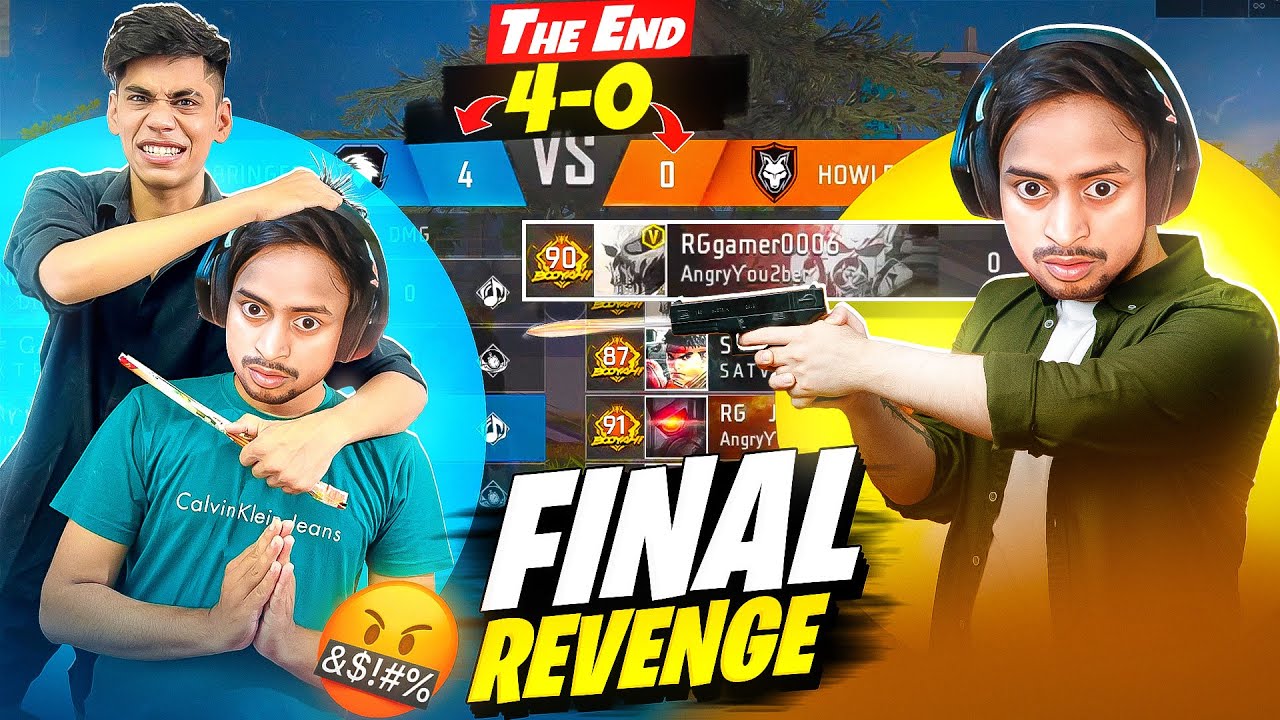 The End Of Rg Gamer😈Finally Reavenge Direct 4-0🔥Must Watch!!