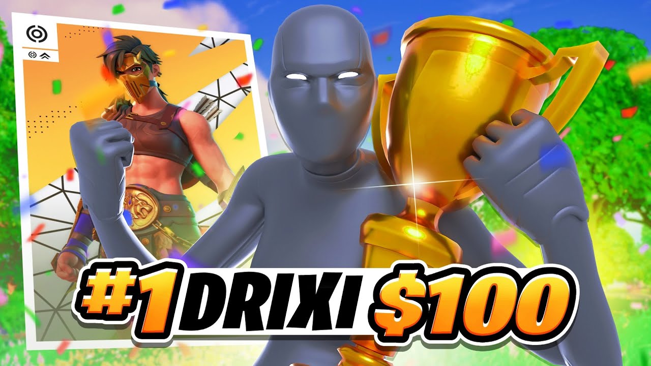 🏆 1ST PLACE SOLO VICTORY CASH CUP FINALS 🏆 | Drixi