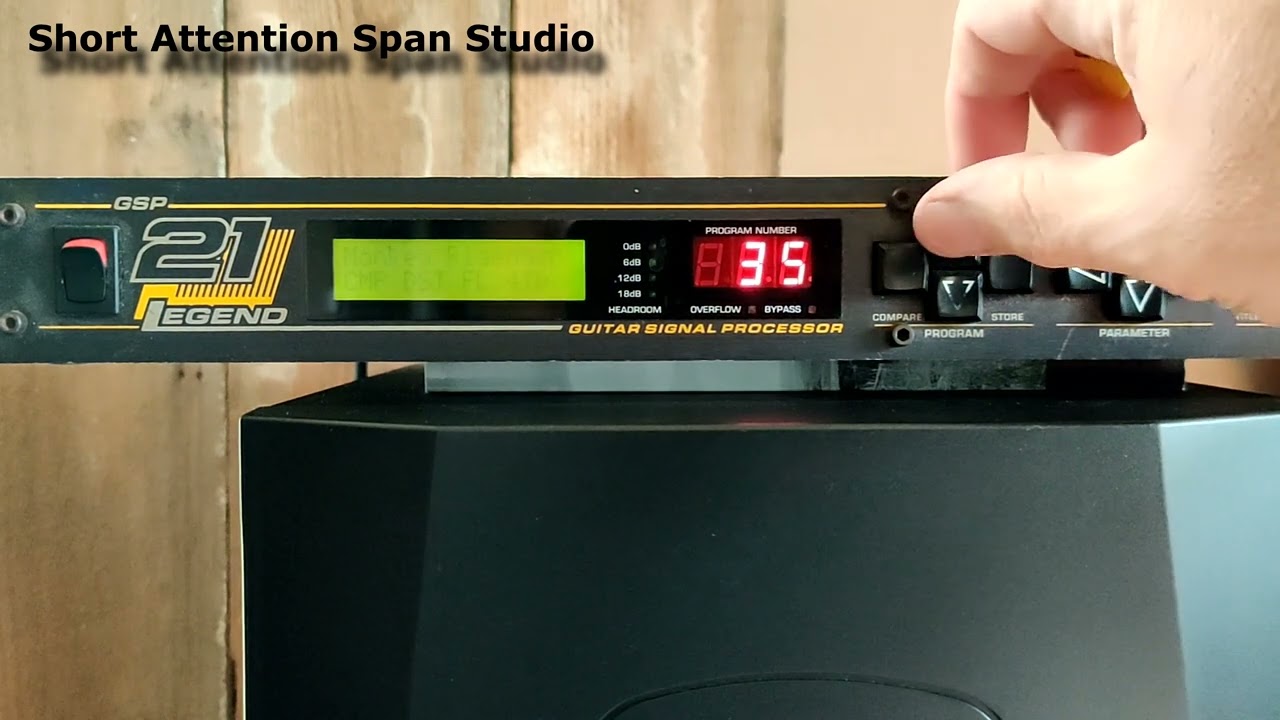 Short Attention Span Studio presents the Digitech GSP21 Legend.