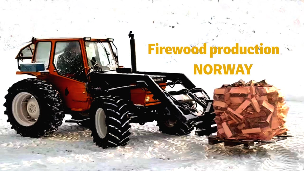 LOG LOADING AND BIRCH FIREWOOD PRODUCTION WITH PILKEMASTER GO