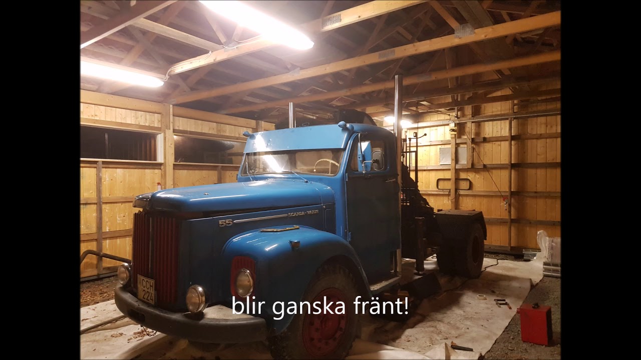 scania l55 a-traktor renoverning del.1