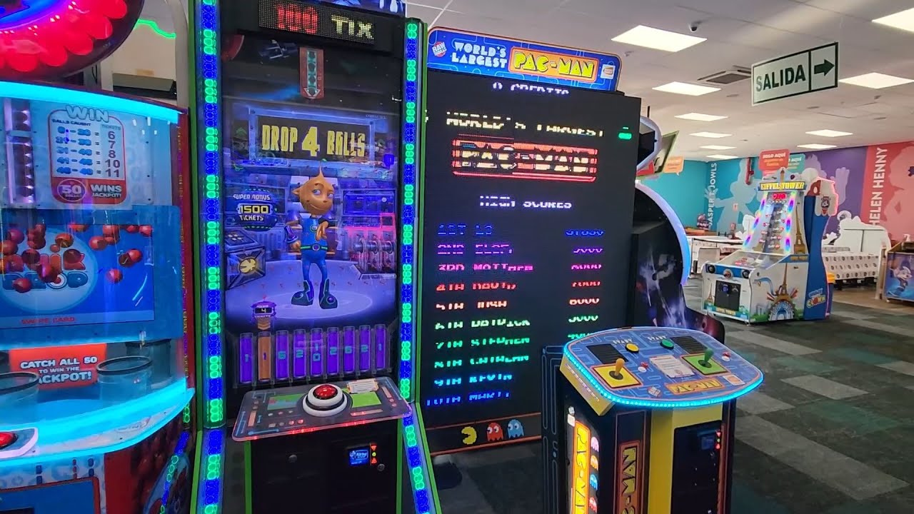 Video Game Arcade Tours - Chuck E. Cheese - Real Plaza Puruchuco (Ate, Lima, Peru) 🇵🇪