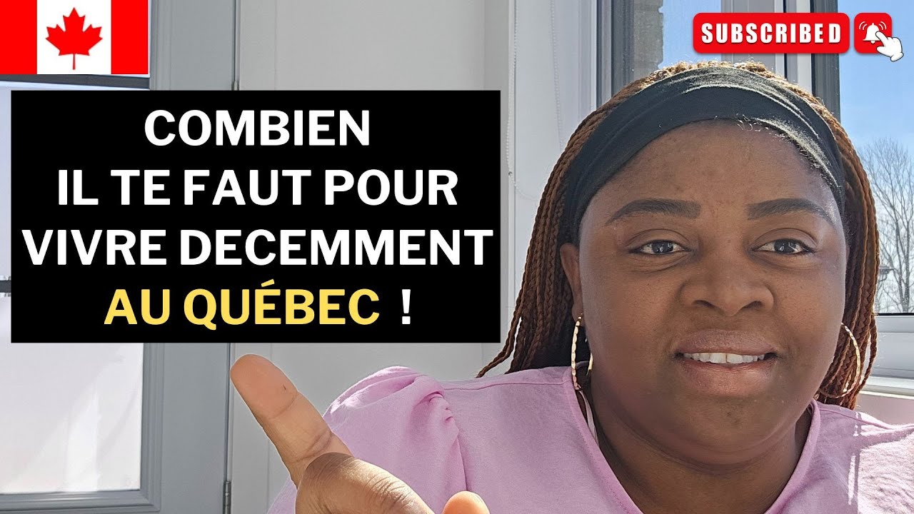 Combien il te faut pour vivre décemment au Québec