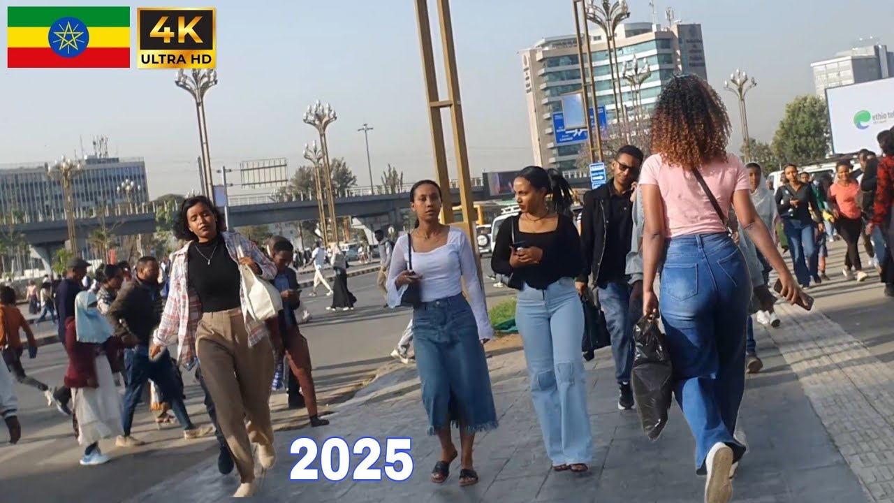 Beautiful Ethiopia , 🇪🇹 Addis Ababa walking Tour 2026
