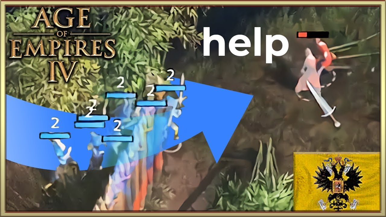 [Age of Empires 4 Beta] When enemy didn't full wall..