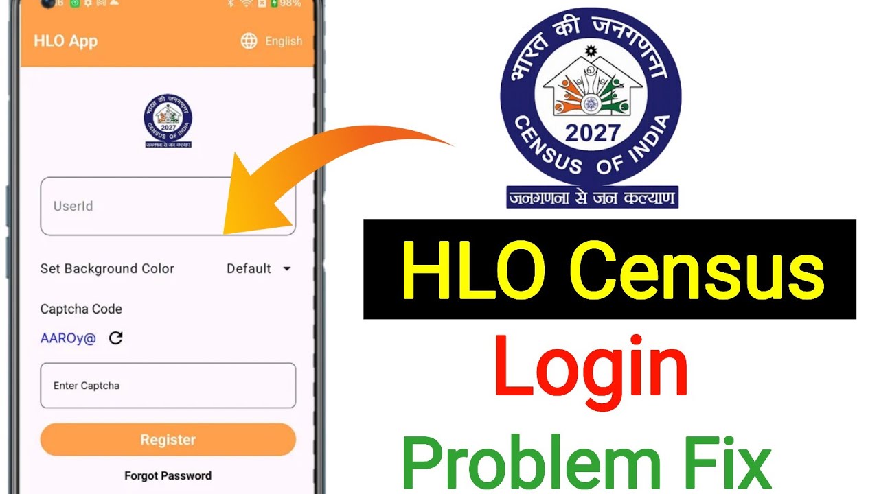 Hlo Census App Login Problem Fix || Census App OTP Error & Server Issue Fixed