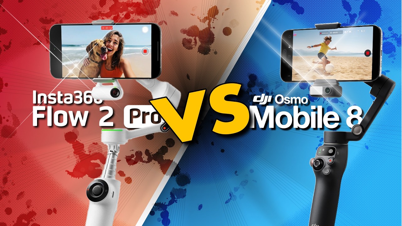 DJI Osmo Mobile 8 🆚 Insta360 Flow 2 Pro 👉🏻 El MEJOR GIMBAL de [ 2026 ]