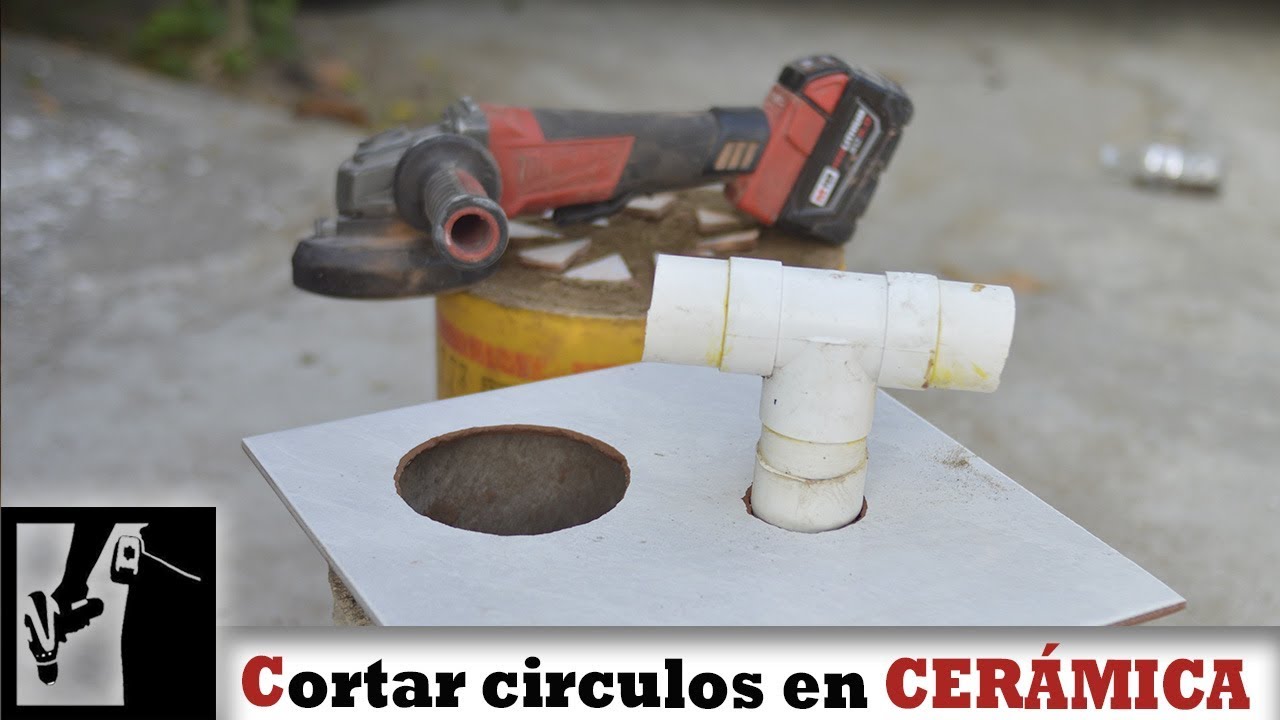Cómo cortar círculos en cerámica con ESMERIL