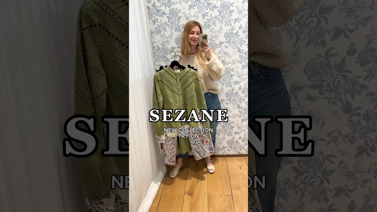 Sezane haul & try-on summer collection #sezane #fashion #shopping #shopwithme #ootd #paris