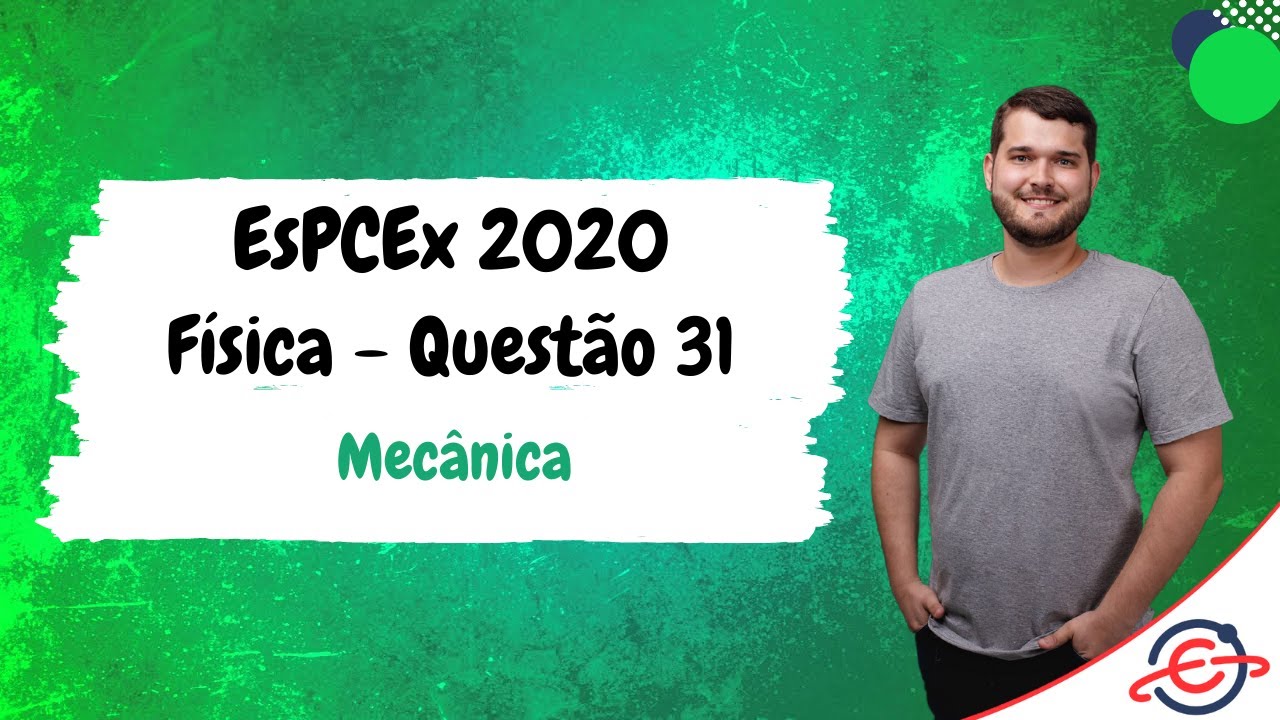 EsPCEx 2020 - Física - Q. 31 | Um bloco homogêneo A de peso 6 N está sobre | Profº Italo Malinowski