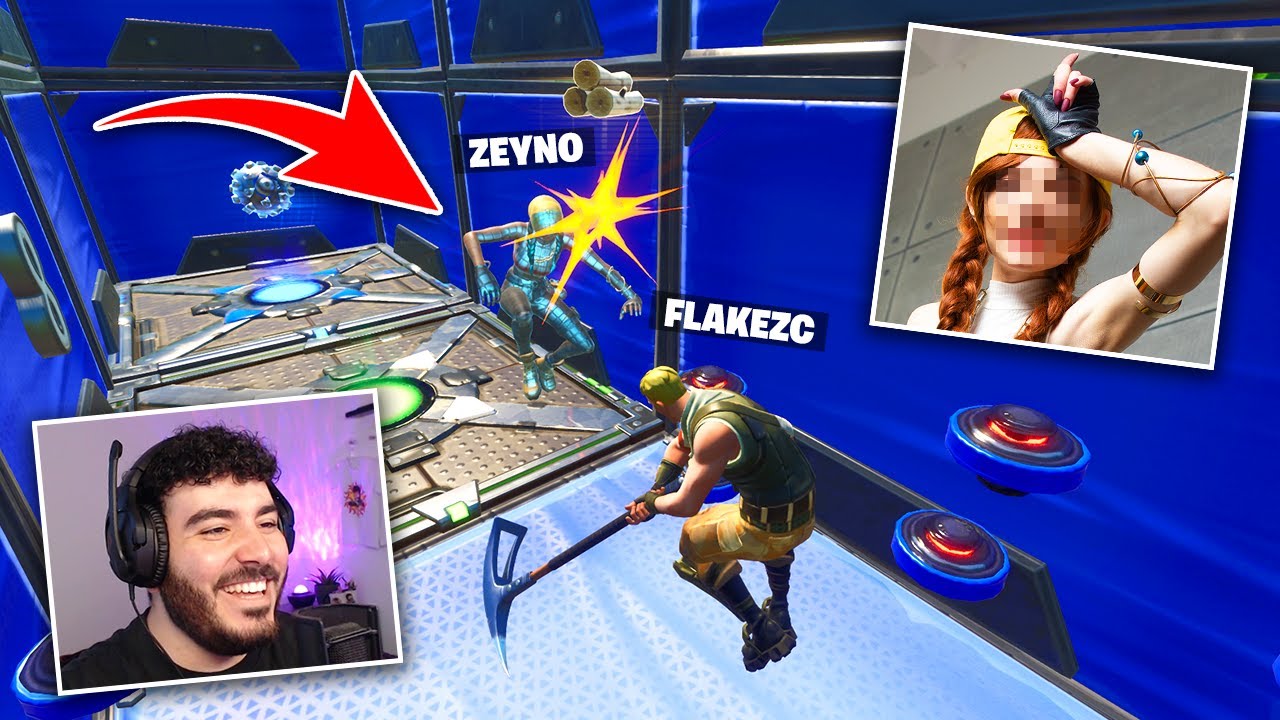 Ich VERARSCHE SIE bis sie KOMPLETT AUSRASTET und 2.800 V-BUCKS DEATHRUN VERLÄSST ... Fortnite
