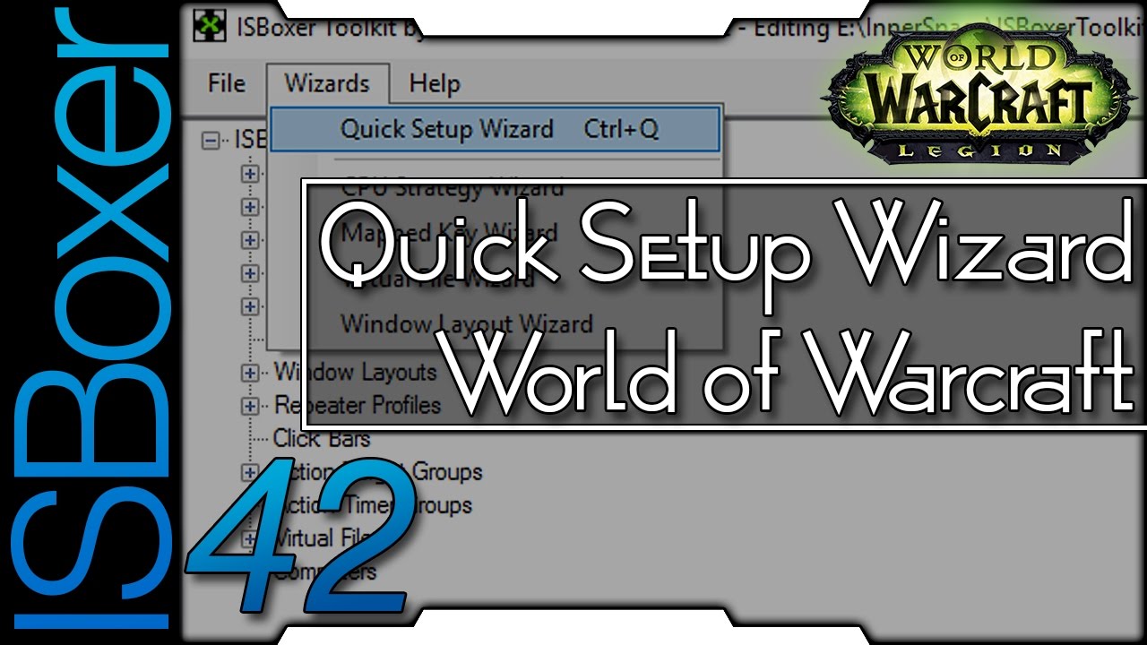 ISBoxer 42 — Quick Setup Wizard — World of Warcraft