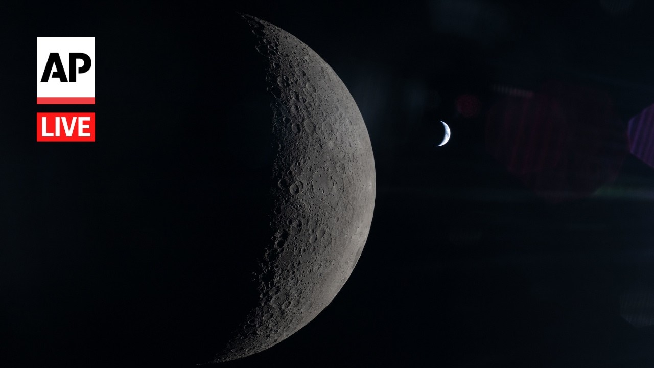 LIVE: Artemis II heads back to Earth after moon flyby