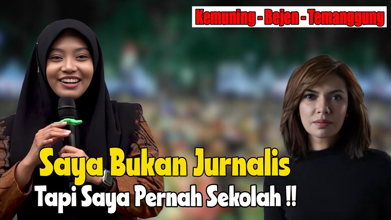USTADZAH MUMPUNI KRITIK OKNUM WRITING - PENGAJIAN MUMPUNI TERBARU DI KEMUNING BEJEN TEMANGGUNG