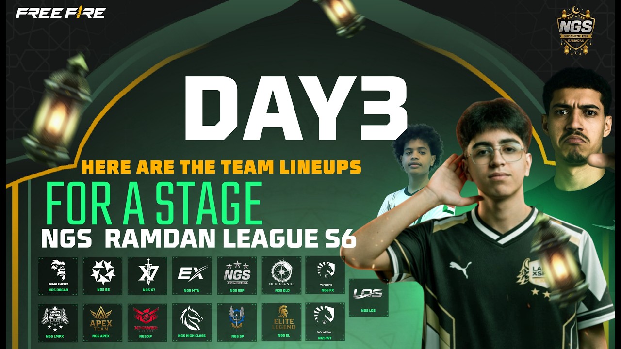 DAY 3 | NGS RAMADAN SEASON 6 🔥