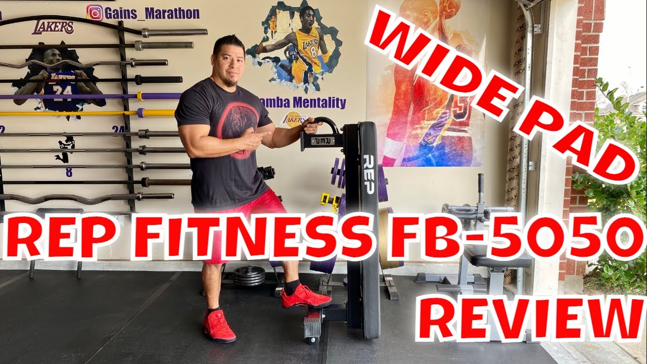 Rep Fitness FB-5050 wide pad review with pros & cons