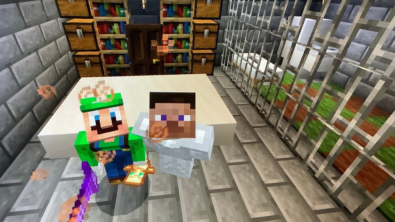 Minecraft Luigi’s Mansion 3 “Caught in the Mall”