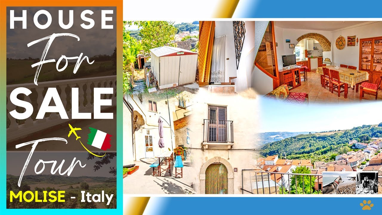 Move-In Ready Italian Home for Sale in Molise, Italy | Stunning Views, Terrace & Garden