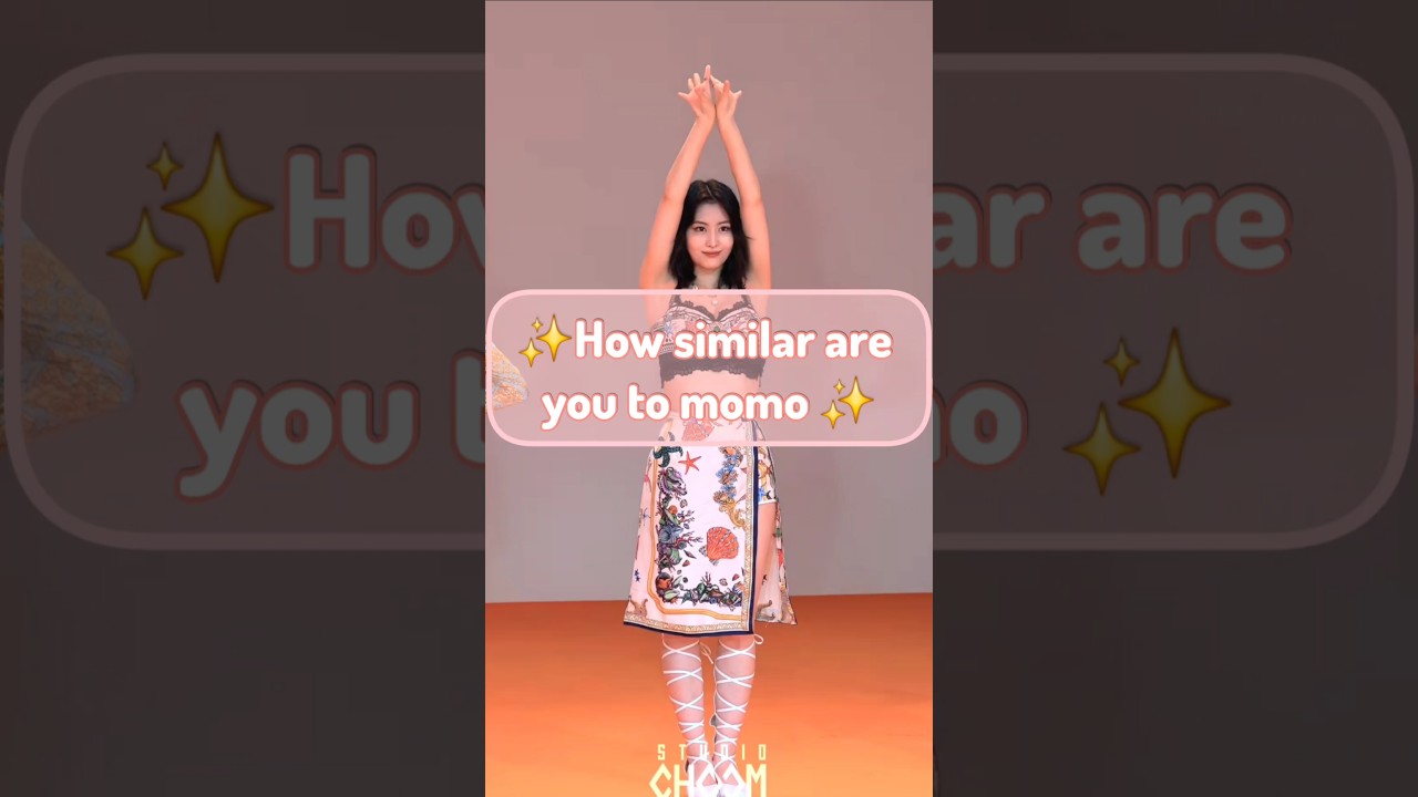Who is the most similar to momo?✨️❤️ #twice #momotwice #momodance #kpop #jpop #misamo #cute #games