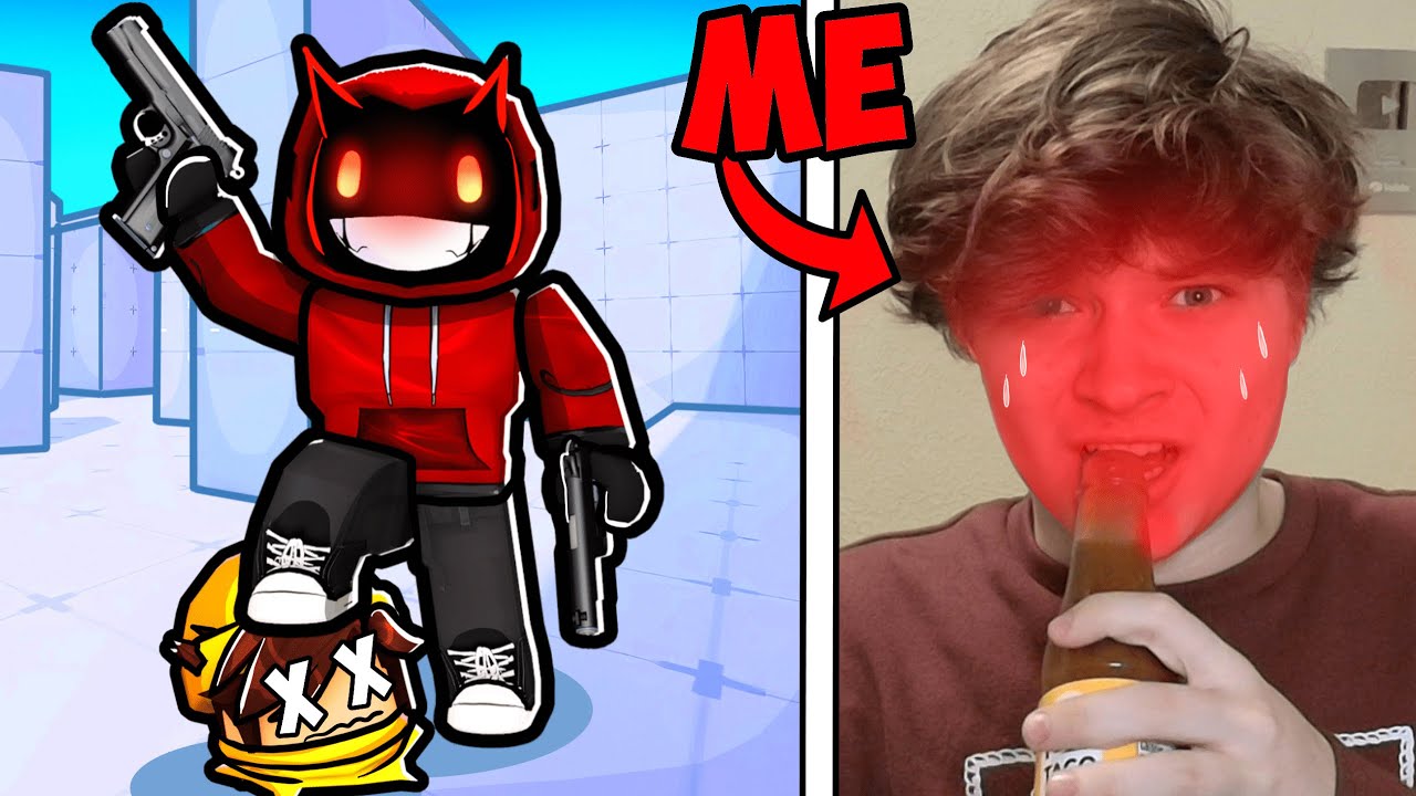 If I DIE, I CHUG HOT SAUCE... (Roblox Rivals)