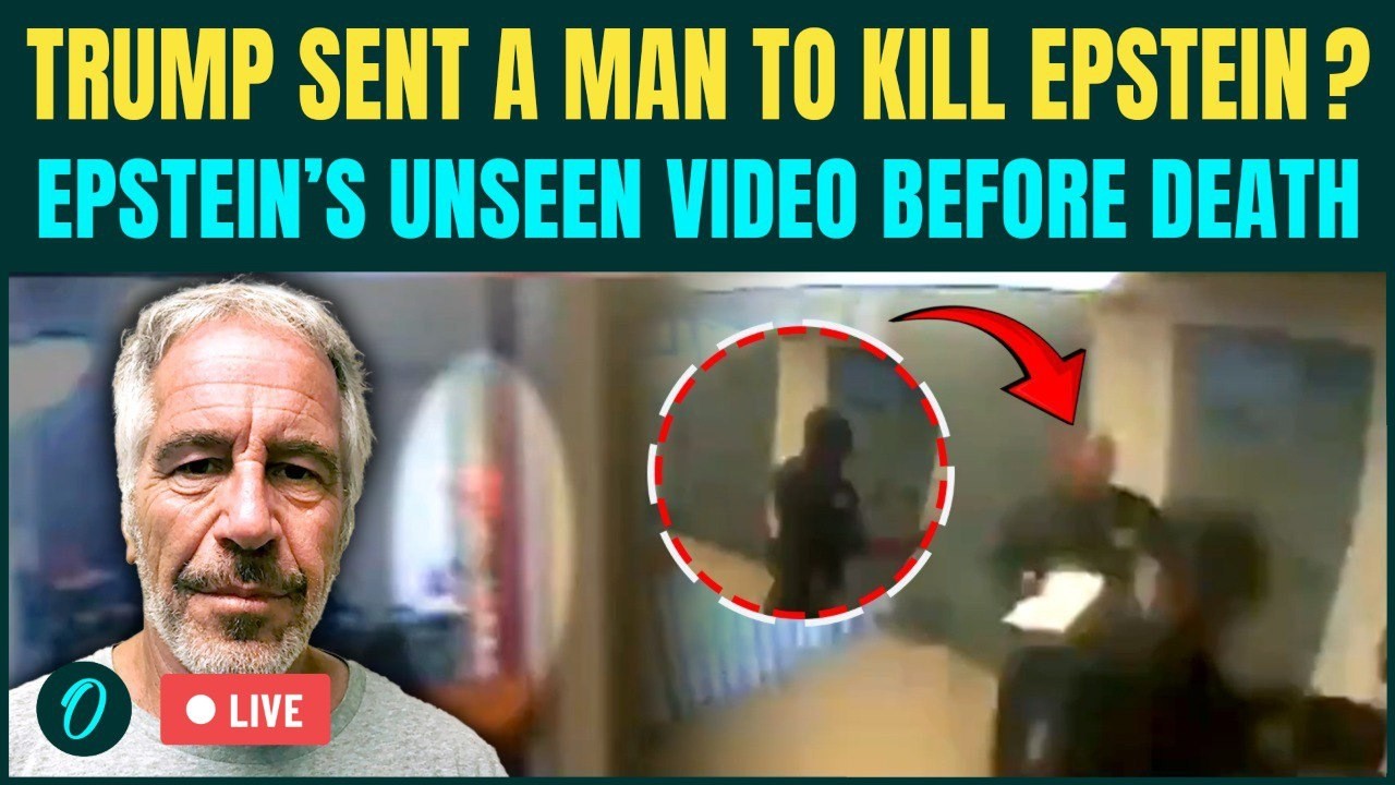 Epstein LAST VIDEO Before DEATH LIVE| UNSEEN Footage Shows Mysterious Man Near Cell| Epstein KILLED?