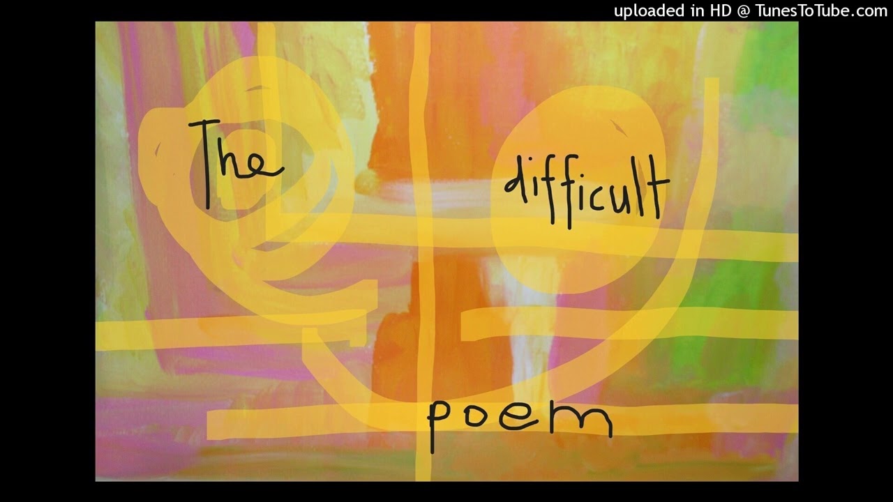 the difficult poem  'poet + ai = Objects in Space and Time' #experimentalpoetry #musicpoetry #poem
