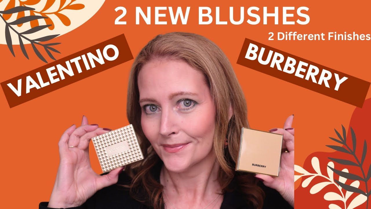 BURBERRY Outdoor Blush и Valentino ColorCrush Blush