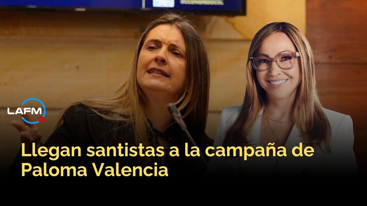 Llegan santistas a la campaña de Paloma Valencia