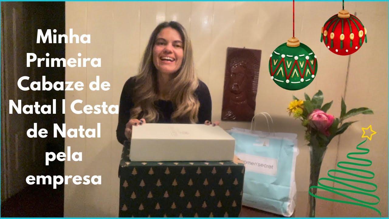Minha primeira cesta de Natal do meu trabalho aqui na Ilha da Madeira | Portugal 🇵🇹 