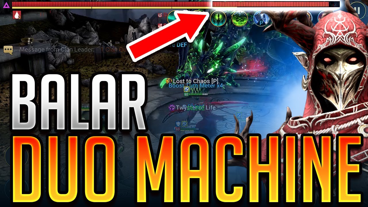 BALAR THE LOST INSANE DAMAGE! | Raid: Shadow Legends