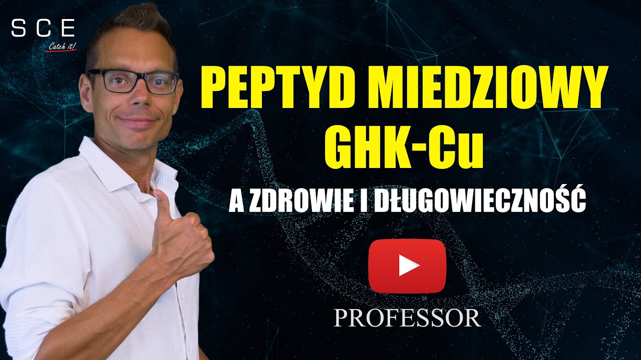 Peptyd miedziowy GHK-Cu  a zdrowie i długowieczność - Professor odc. 65