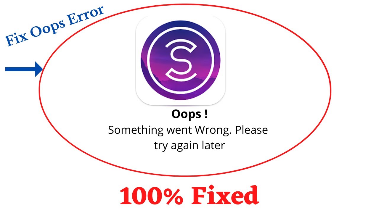 Fix Sweatcoin Oops Something Went Wrong Error. Please Try Again Later Problem Error Solved